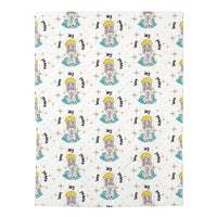 Our Lady Star of the Sea-Catholic Baby Swaddle Blanket