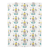 Our Lady Star of the Sea-Catholic Baby Swaddle Blanket