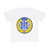 Catholic Baby Clothes: St.Benedict Medal Baby T-Shirt