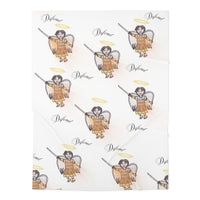 St. Michael the Archangel-Catholic Baby Swaddle Blanket