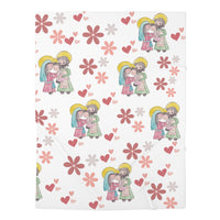 The Holy Family Catholic Baby Swaddle Blanket