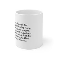 Catholic Coffee Mug-The Morning Offering