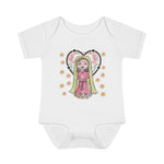 Catholic Baby Clothes: Our Lady of Guadalupe Rosary Marian Infant Baby Rib Bodysuit