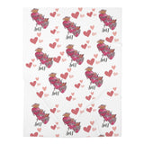 Holy Family Hearts-Catholic Baby Swaddle Blankets