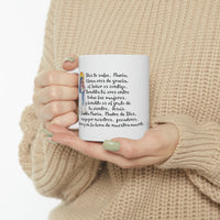 Catholic Coffee Mug-Hail Mary (in Spanish)