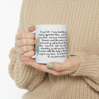 Catholic Coffee Mug-The Act of Contrition!