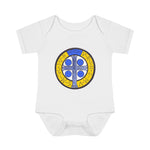 Catholic Baby Clothes: St. Benedict Infant Baby Rib Bodysuit