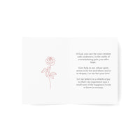 Catholic Greeting Cards: Catholic Prayer When In Despair Prayer Card-Miscarriage/Grief/Loss Card