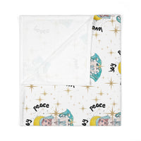 Our Lady Star of the Sea-Catholic Baby Swaddle Blanket