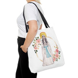 Our Lady of Lourdes Tote Bag