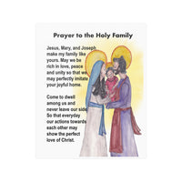 Instant Download Holy Family Prayer Print