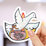 7 Gifts of the Holy Spirit Catholic Stickers