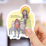 Our Lady of Guadalupe Grief or Loss Catholic Stickers