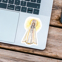 Our Lady of Fatima Catholic Stickers