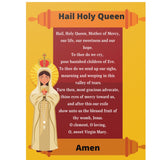 Catholic Classroom Teaching Posters: Hail Holy Queen Catholic Prayer Poster for Classrooms (Satin Posters)