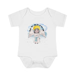 Catholic Baby Clothes: Guardian Angel Infant Baby Rib Bodysuit