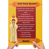 Catholic Classroom Teaching Posters: Hail Holy Queen Catholic Prayer Poster for Classrooms (Satin Posters)