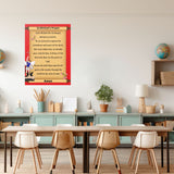 Catholic Classroom Teaching Posters: The St. Micheal Catholic Prayer Poster for Classrooms (Satin Posters)