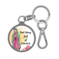 Our Lady of Guadalupe Keyring Tag