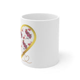 Catholic Coffee Mug-Holy Family Hearts!