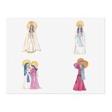 Catholic Our Lady Sticker Sheet