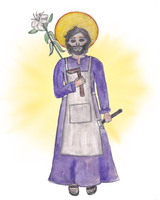 INSTANT DOWNLOAD St. Joseph the Worker, St. Joseph Print - 8x10 Print