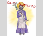 INSTANT DOWNLOAD St. Joseph the Worker, St. Joseph Print - 8x10 Print