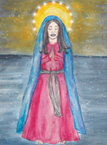 INSTANT DOWNLOAD-Star of the Sea Art Print/Stella Maris-8x10 Print