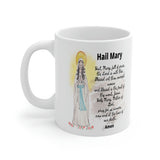 Catholic Coffee Mug-Hail Mary!